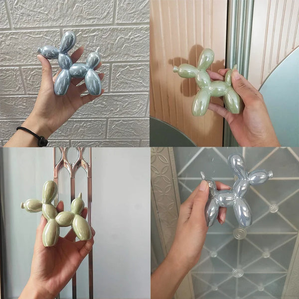Mini Ceramic Balloon Dog Sculpture
